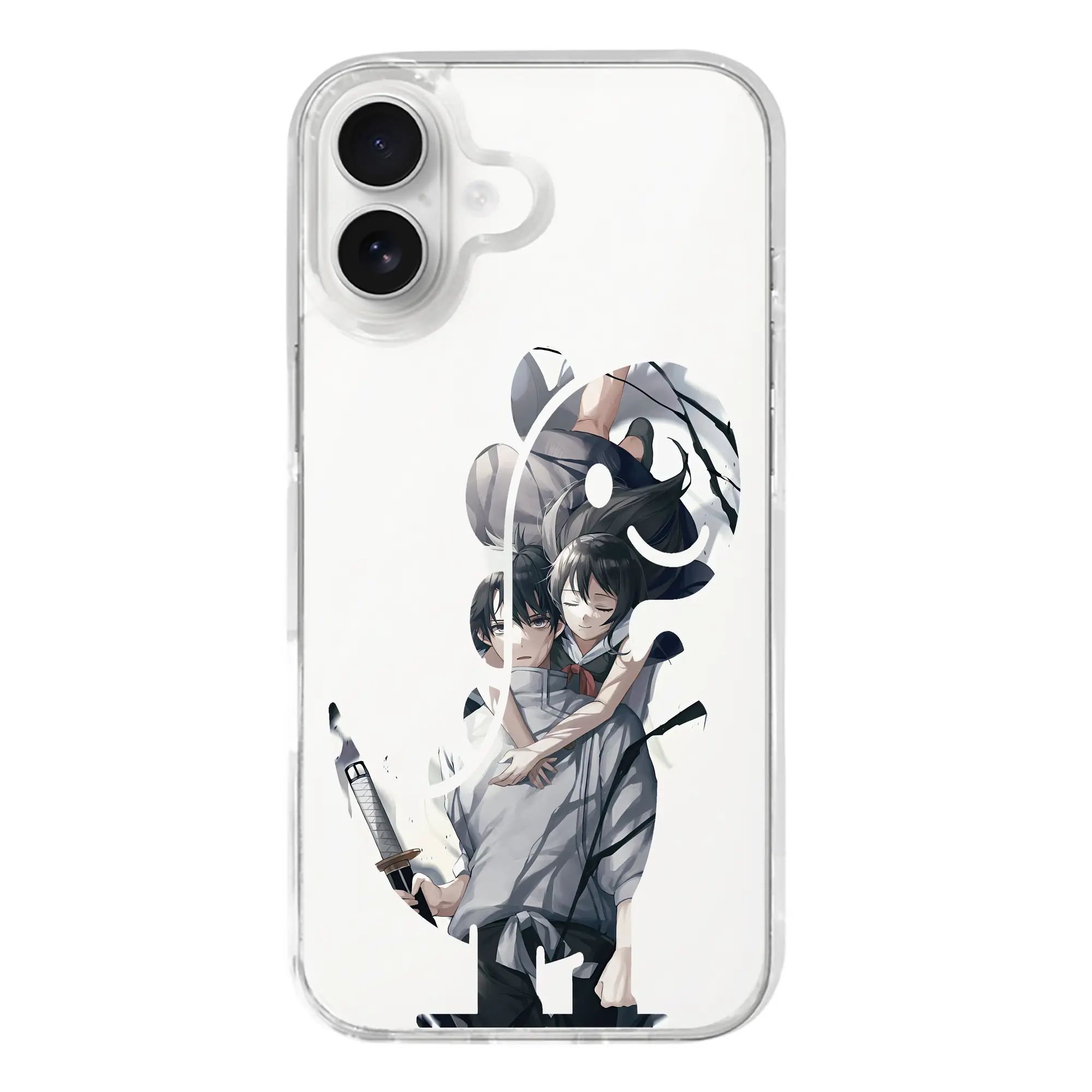 呪術廻戦 グッズ,乙骨 憂太 - iPhone 17シリーズ 透明スマホケース – 薄型・耐衝撃・精密フィット保護カバー